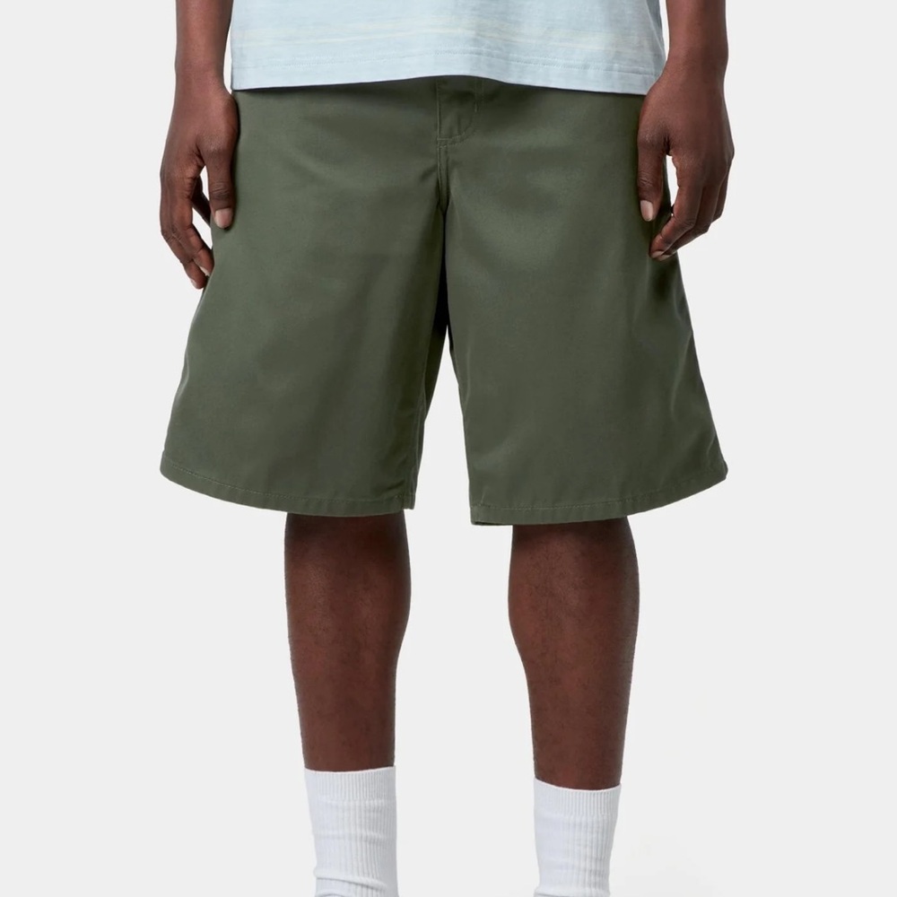 Carhartt WIP Olive Green Relaxed Workshorts